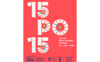 Nacionalni čitalački izazov „15 po 15: cijela Hrvatska čita djeci“