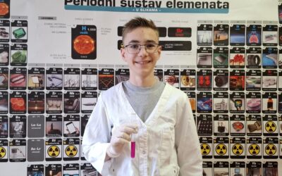 Osvojeno 3. mjesto na županijskom natjecanju iz kemije